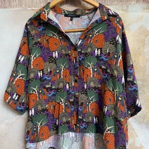 Anthropologie SAS La Fee Maraboutee Made in Italy Size 44 Large